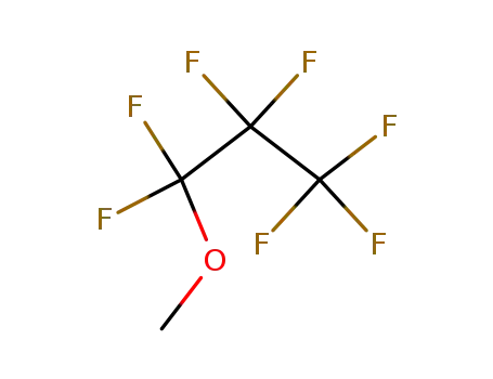 Molecular Structure of 375-03-1 (HEPTAFLUORO-1-METHOXYPROPANE)