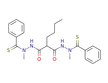 Propanedioic acid, butyl-,
bis[2-methyl-2-(phenylthioxomethyl)hydrazide]