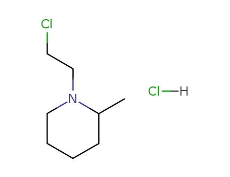 Piperidine,1-(2-chloroethyl)-2-methyl-, hydrochloride (1:1)