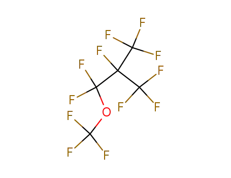 Molecular Structure of 110719-85-2 (Propane, 2-[difluoro(trifluoromethoxy)methyl]-1,1,1,2,3,3,3-heptafluoro-)