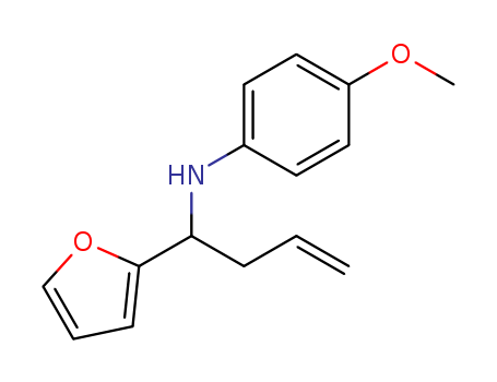 (1-Furan-2-yl-but-3-enyl)-(4-methoxy-phenyl)-amine
