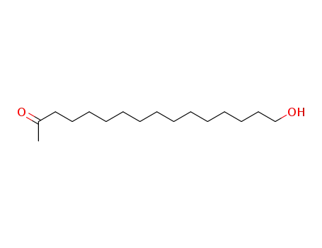 Molecular Structure of 421576-50-3 (2-Hexadecanone, 16-hydroxy-)