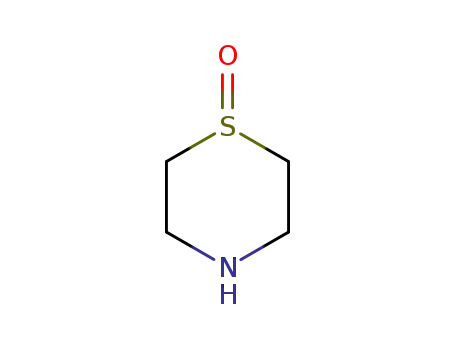 Molecular Structure of 39213-13-3 (1-OXIDE-4-THIOMORPHOLINE)