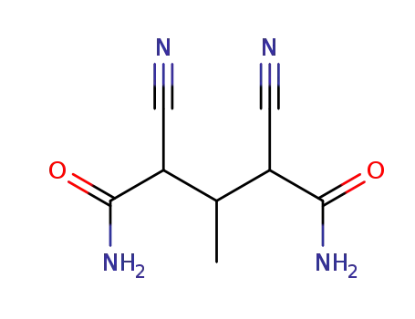 Pentanediamide,2,4-dicyano-3-methyl- cas  5447-66-5