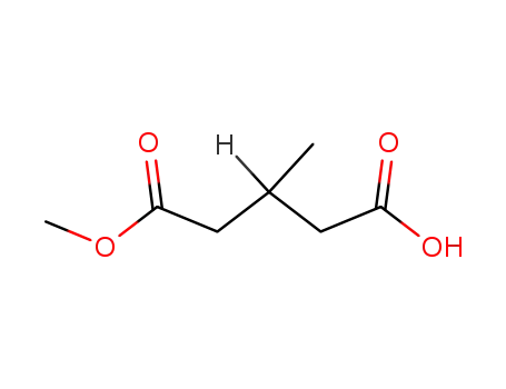 5-Methoxy-3-methyl-5-oxopentanoic acid