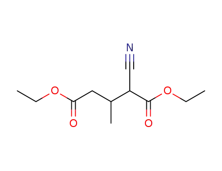 Pentanedioic acid,2-cyano-3-methyl-, 1,5-diethyl ester cas  5832-70-2