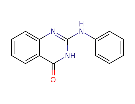 Molecular Structure of 4248-15-1 (2-(phenylamino)quinazolin-4(1H)-one)
