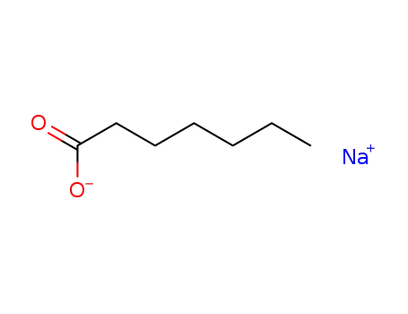 Molecular Structure of 10051-45-3 (ENANTHIC ACID SODIUM SALT)
