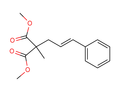 Propanedioic acid, methyl[(2E)-3-phenyl-2-propenyl]-, dimethyl ester