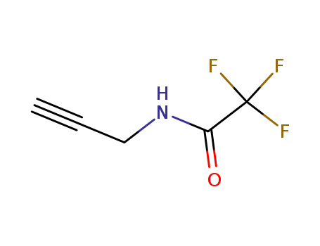 Molecular Structure of 14719-21-2 (Acetamide, 2,2,2-trifluoro-N-2-propynyl-)