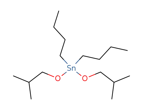 Molecular Structure of 36881-13-7 (Stannane, dibutylbis(2-methylpropoxy)-)