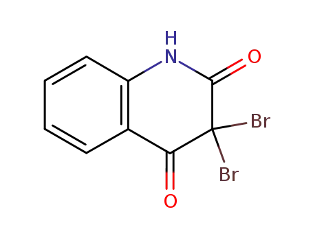 2,4(1H,3H)-Quinolinedione, 3,3-dibromo-