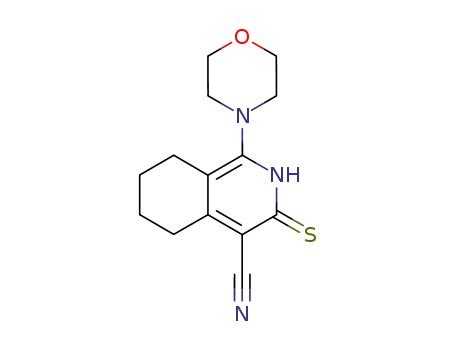 4-Isoquinolinecarbonitrile,
2,3,5,6,7,8-hexahydro-1-(4-morpholinyl)-3-thioxo-