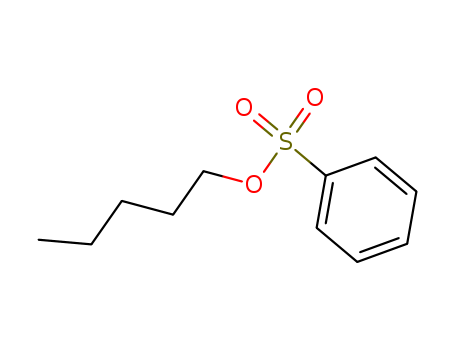 Benzenesulfonic acid, pentyl ester