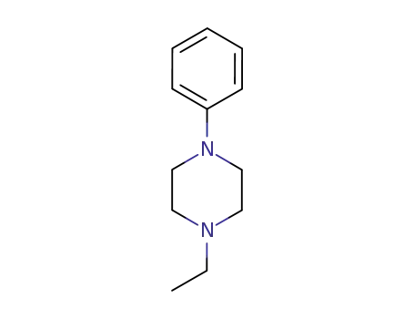 Molecular Structure of 57498-25-6 (1-ETHYL-4-PHENYLPIPERAZINE)