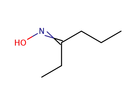 Molecular Structure of 28364-56-9 (3-Hexanone, oxime)