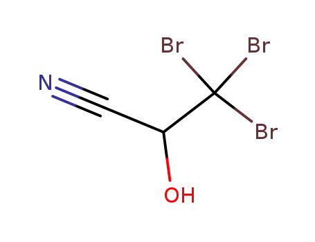 Molecular Structure of 74592-78-2 (3,3,3-tribromo-2-hydroxypropanenitrile)