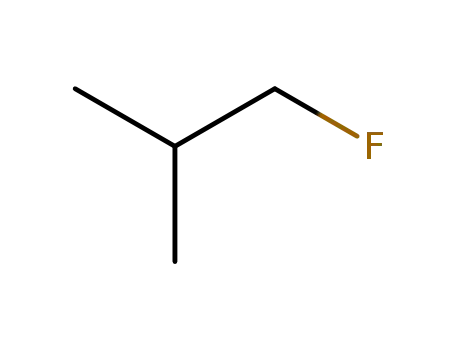 Molecular Structure of 359-00-2 (1-fluoro-2-methylpropane)