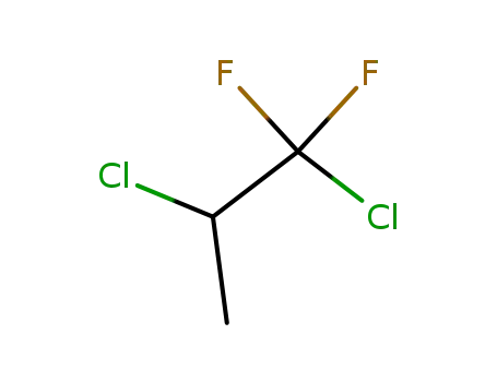 Molecular Structure of 7126-15-0 (1,2-Dichloro-1,1-difluoropropane)