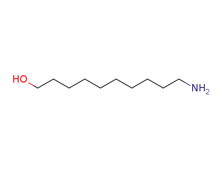 Molecular Structure of 23160-46-5 (10-Amino-1-decanol)