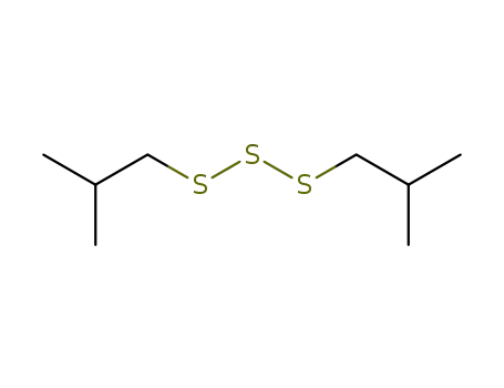 Molecular Structure of 5943-60-2 (Trisulfide, bis(2-methylpropyl))