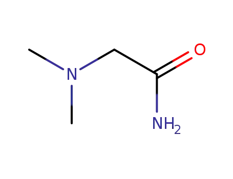 Molecular Structure of 6318-44-1 (N~2~,N~2~-dimethylglycinamide)