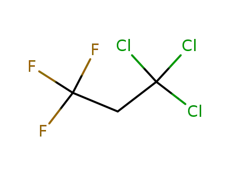 Molecular Structure of 7125-84-0 (1,1,1-TRICHLORO-3,3,3-TRIFLUOROPROPANE)