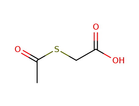 Molecular Structure of 1190-93-8 (S-ACETYLTHIOACETIC ACID)