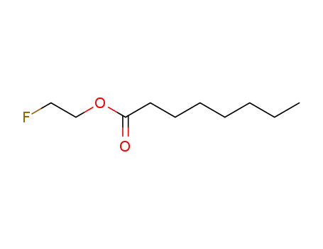 Molecular Structure of 332-93-4 (Octanoic acid, 2-fluoroethyl ester)