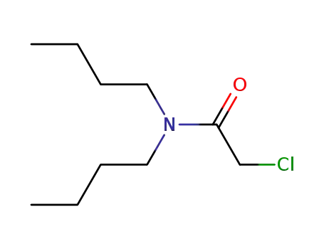 Molecular Structure of 2567-59-1 (N,N-dibutyl-2-chloroacetamide)