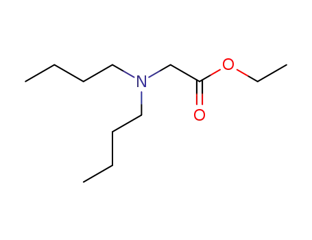 Molecular Structure of 2644-24-8 (2-(Dibutylamino)acetic acid ethyl ester)