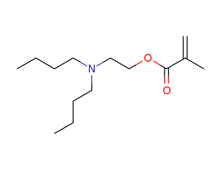 Molecular Structure of 2397-75-3 (2-(dibutylamino)ethyl methacrylate)