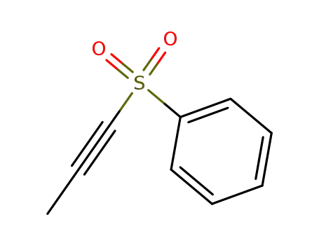 Molecular Structure of 2525-41-9 ((prop-1-yn-1-ylsulfonyl)benzene)