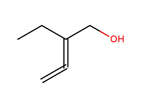 Molecular Structure of 761-05-7 (2,3-Butadien-1-ol, 2-ethyl-)