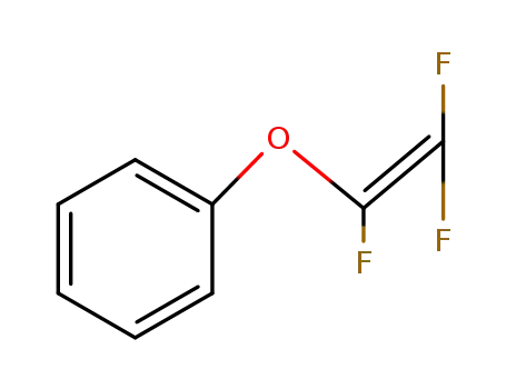Molecular Structure of 772-53-2 (Phenyl trifluorovinyl ether)