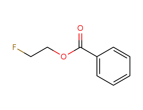 Molecular Structure of 614-43-7 (2-Fluoroethyl=benzoate)