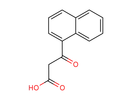 Molecular Structure of 76103-97-4 (3-(naphthalen-1-yl)-3-oxopropanoic acid)