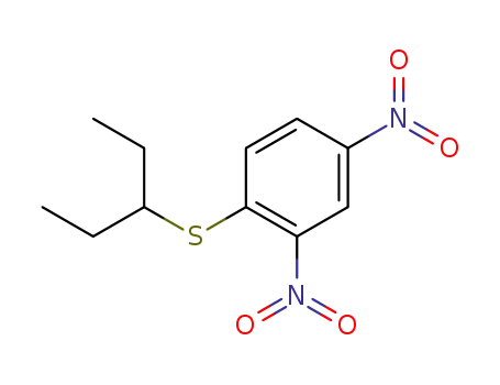 Benzene, 1-[(1-ethylpropyl)thio]-2,4-dinitro-