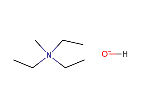 Molecular Structure of 109334-81-8 (Triethylmethylammonium hydroxide)