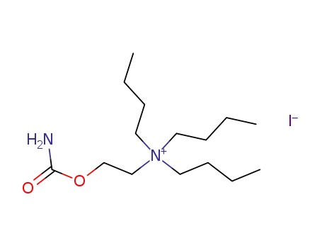 Molecular Structure of 7508-63-6 (N,N-dibutyl-N-[2-(carbamoyloxy)ethyl]butan-1-aminium)