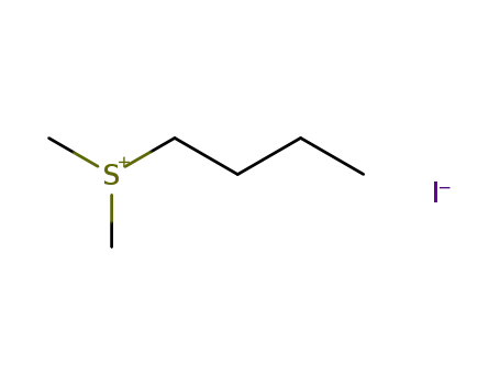 Molecular Structure of 37127-44-9 (Sulfonium, butyldimethyl-, iodide)