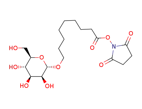 2,5-피롤리딘디온, 1-9-(.알파.-D-만노피라노실옥시)-1-옥소노닐옥시-