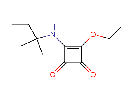 3-CYCLOBUTENE-1,2-DIONE,3-[(1,1-DIMETHYLPROPYL)AMINO]-4-ETHOXY-