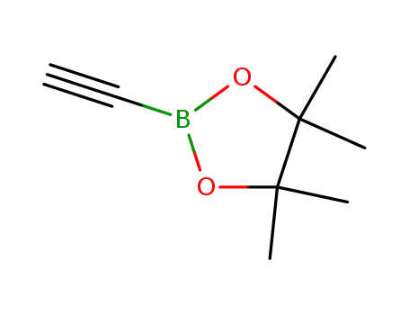 Molecular Structure of 347389-74-6 (2-Ethynyl-4,4,5,5-tetramethyl-[1,3,2]dioxaborolane)