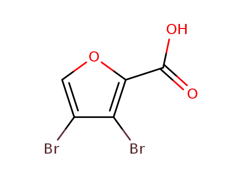 3,4-Dibromofuran-2-carboxylic acid
