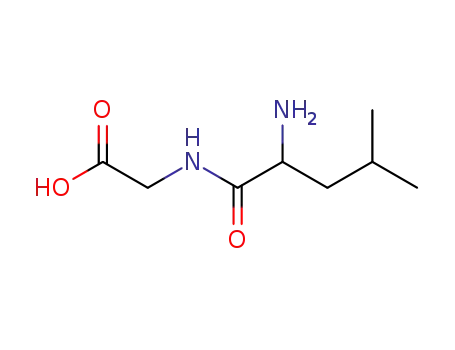 2-(2-Amino-4-methylpentanamido)acetic acid