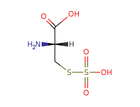 Molecular Structure of 1637-71-4 (S-SULFO-L-CYSTEINE SODIUM SALT)