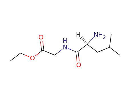 Molecular Structure of 53375-57-8 (H-LEU-GLY-OET HCL)