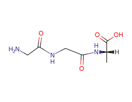Molecular Structure of 19729-30-7 (GLY-GLY-ALA)