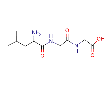 Molecular Structure of 4337-37-5 (DL-LEUCYL-GLYCYL-GLYCINE)